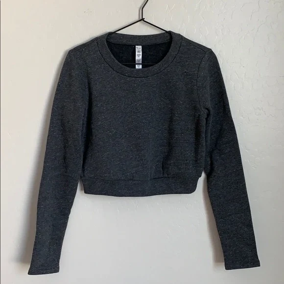 Cropped ALO sweatshirt - Picture 2 of 4
